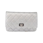 Chanel - Axelremsväska Reissue 2.55 Wallet On Chain Läder - Silver