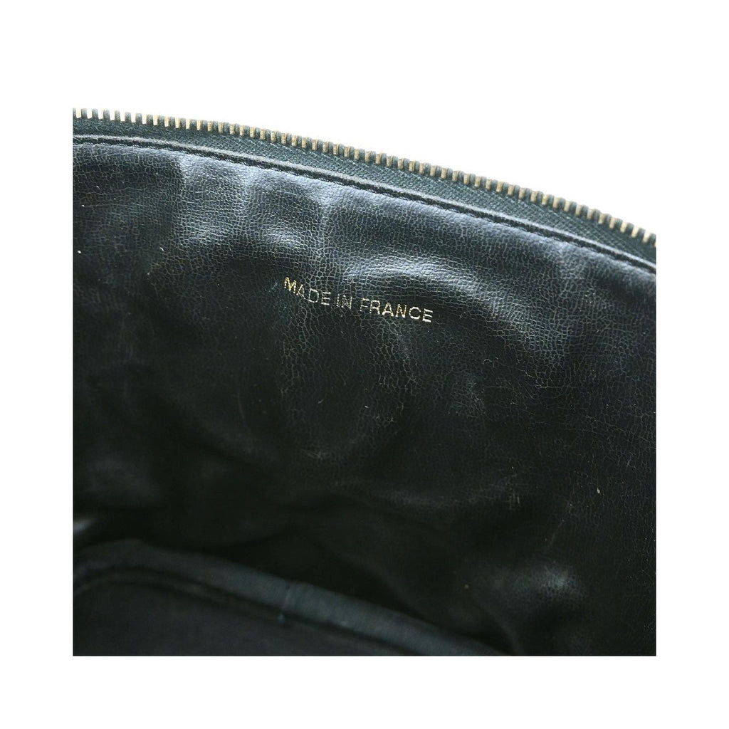 Chanel - Beauty case vintage Timeless piccolo in pelle - Nero