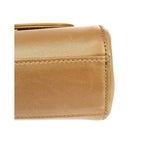 Chanel - Axelremsväska Mademoiselle Mini Läder - Brun