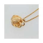 Christian Dior - Smycke Logo Flower Necklace Metall - Guld