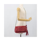 Gucci - Axelremsväska Soho Chain Medium Lackläder - Rosa