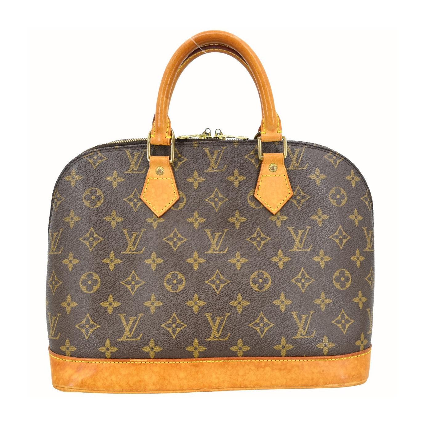 Louis Vuitton Alma Handbag Monogram Canvas PM