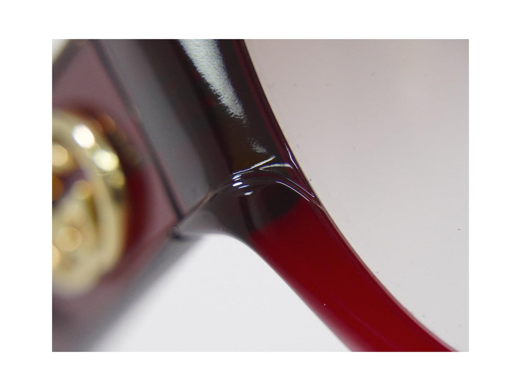 Gucci - Okulary Przeciwsłoneczne Eyewear Plastic - Czerwone