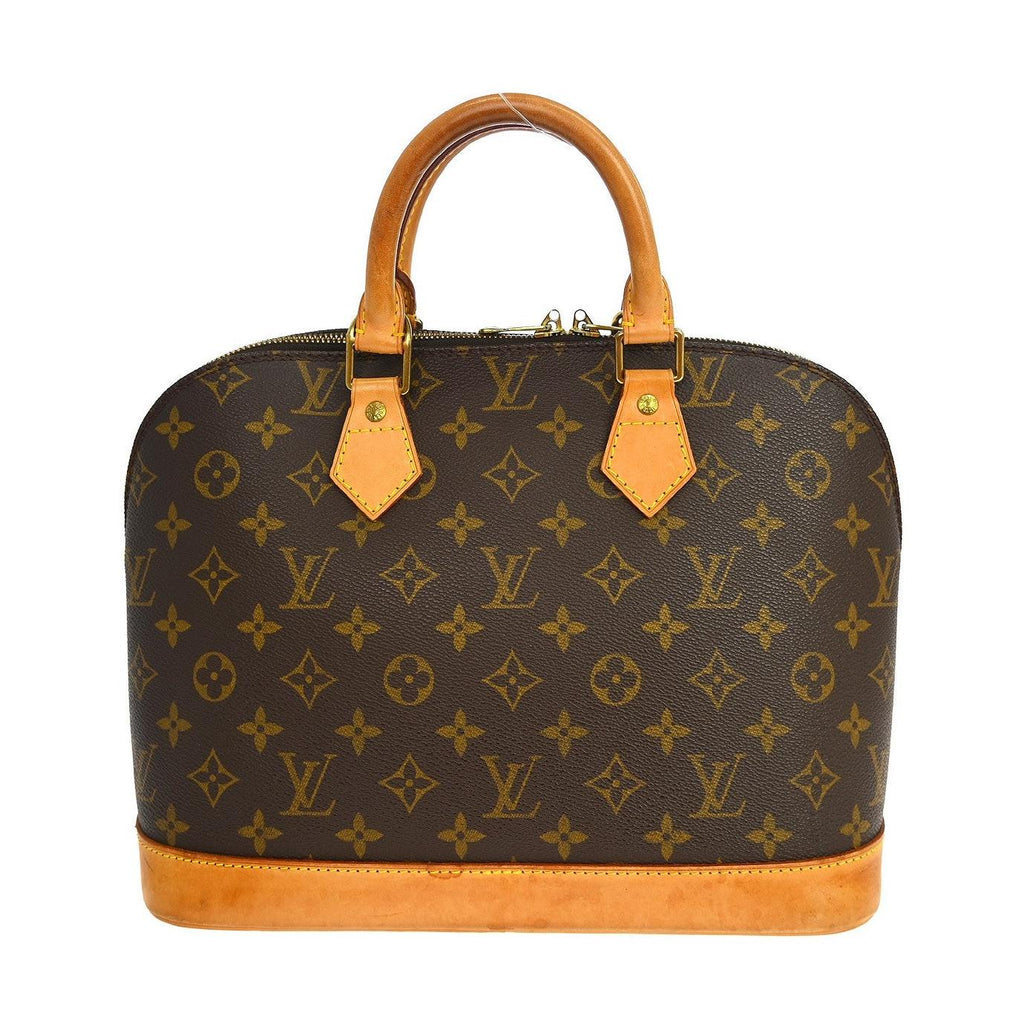 Louis Vuitton Alma Handbag Monogram Canvas MM