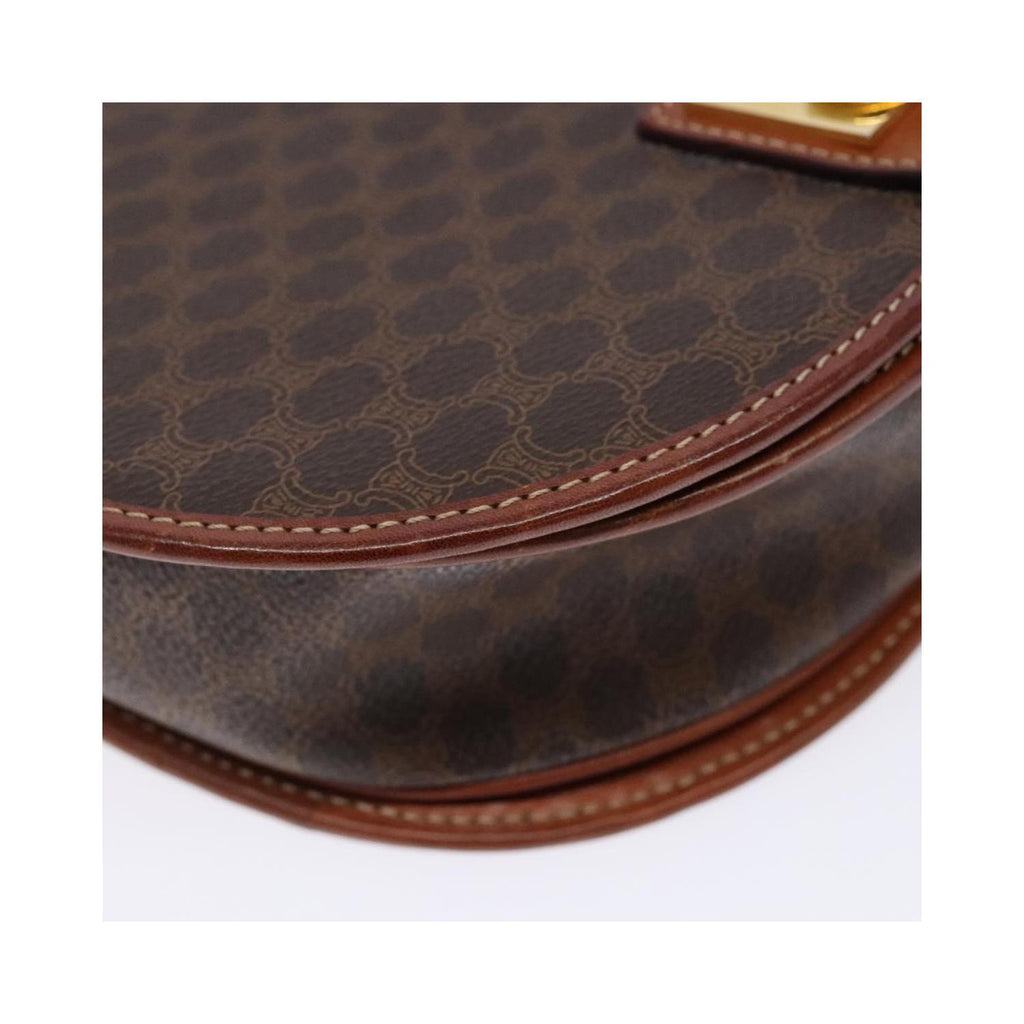 Celine - Axelremsväska Macadam Shoulder Bag Canvas - Brun