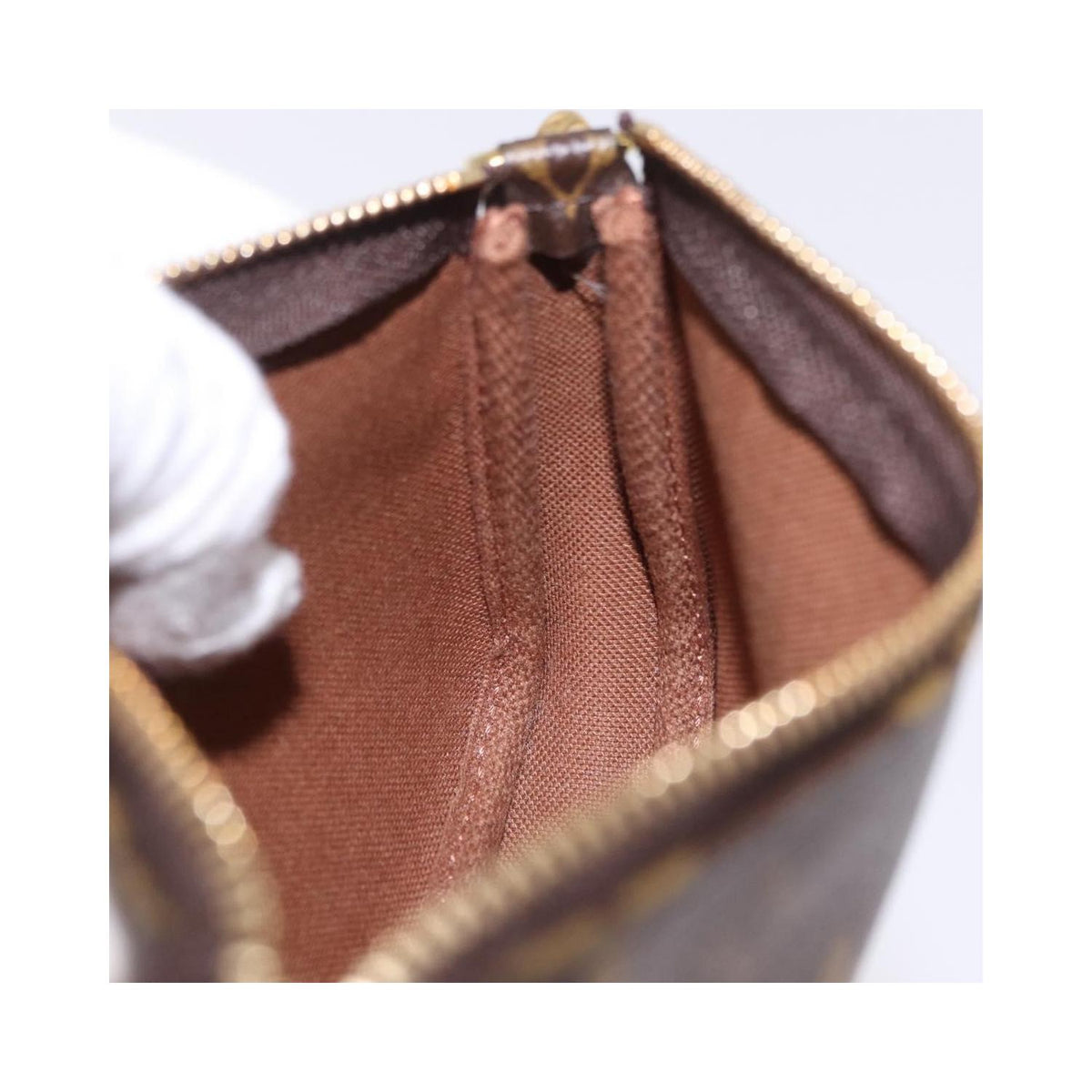 Louis Vuitton - Clutch Mini Pochette Accessoires Mini Canvas - Brun