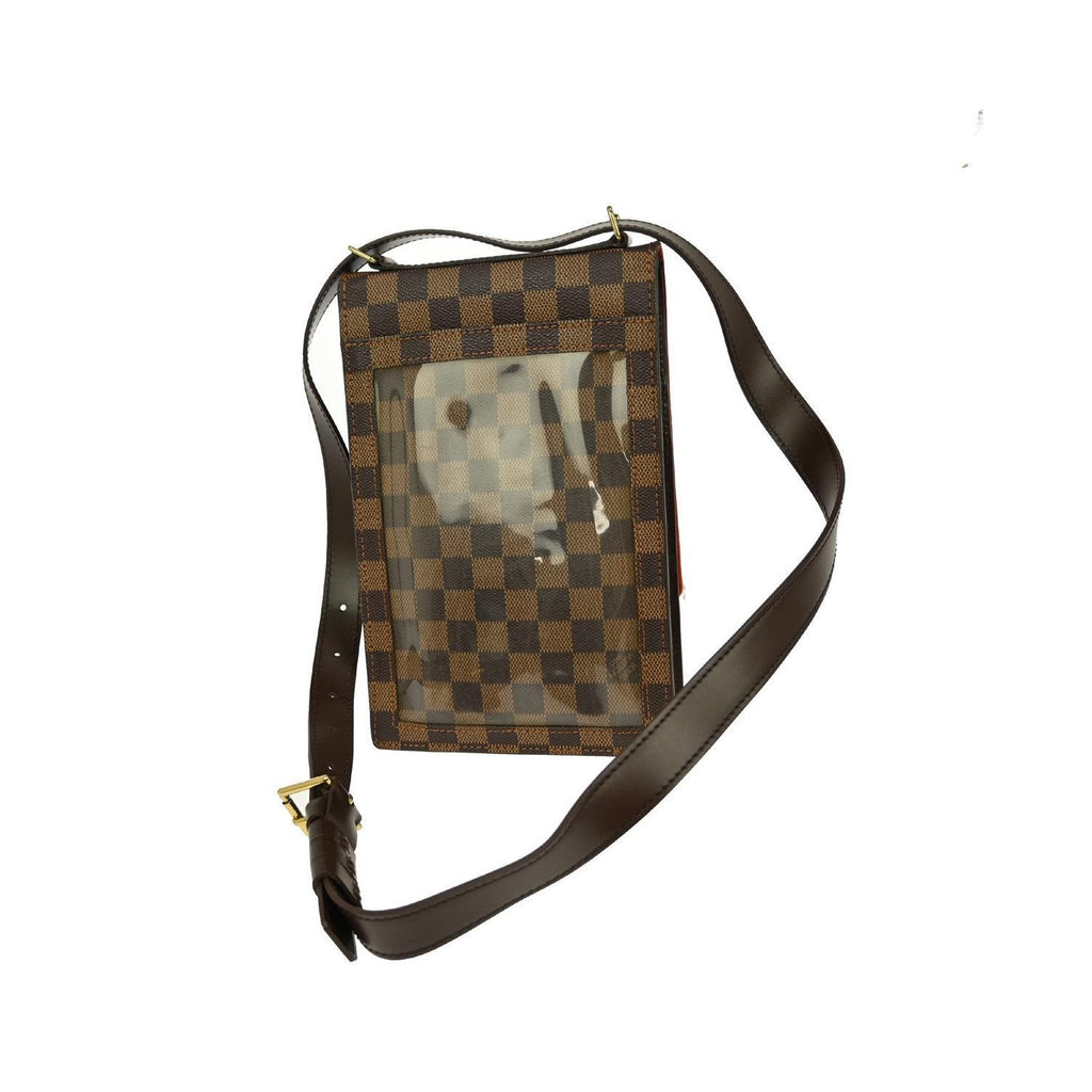 Louis Vuitton - Axelremsväska Portobello Messenger Canvas - Brun