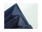 Chanel - Plånbok Deauville Flap Wallet Long Läder - Marinblå