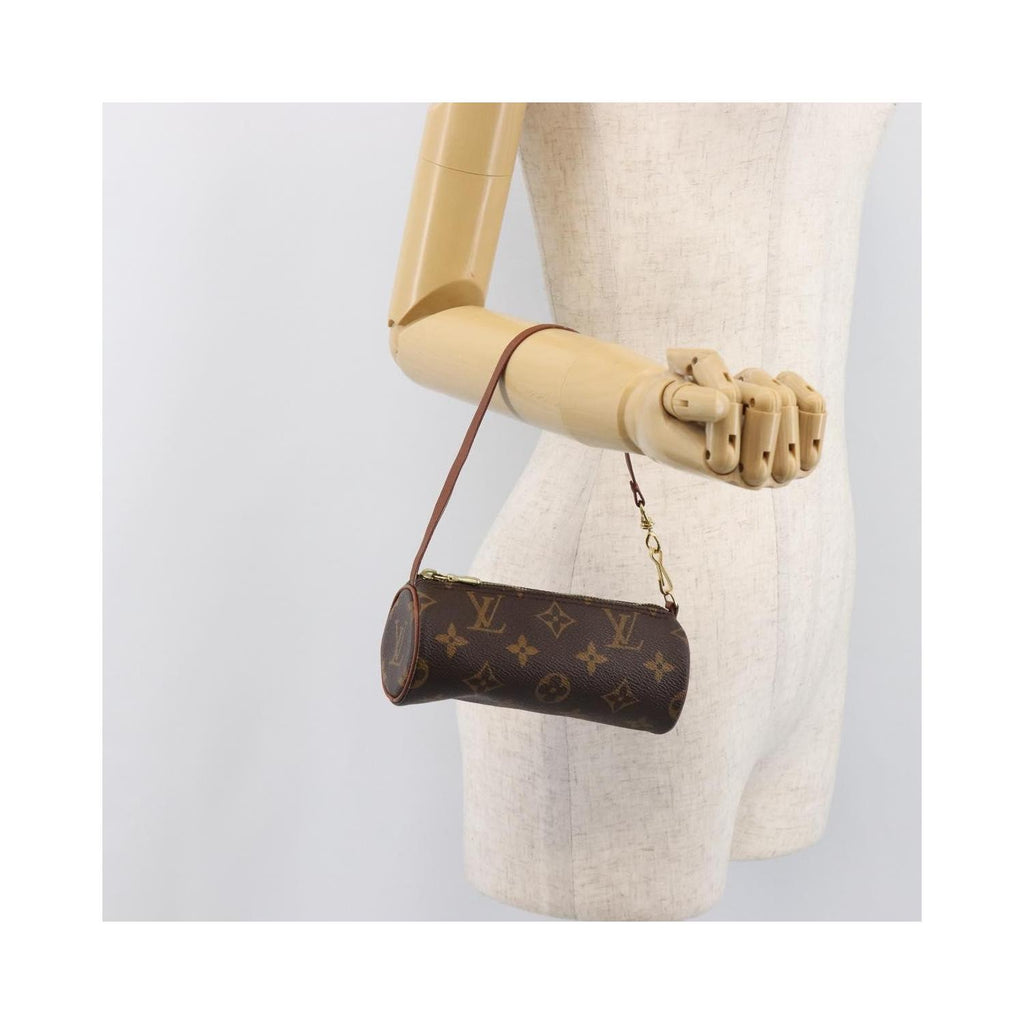 Louis Vuitton - Papillon Pochette Mini Clutch Canvas - Brun