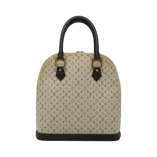 Louis Vuitton Alma Handbag Mini Lin Monogram Product Image