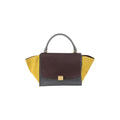 Celine Tricolor Trapeze Bag Leather Medium