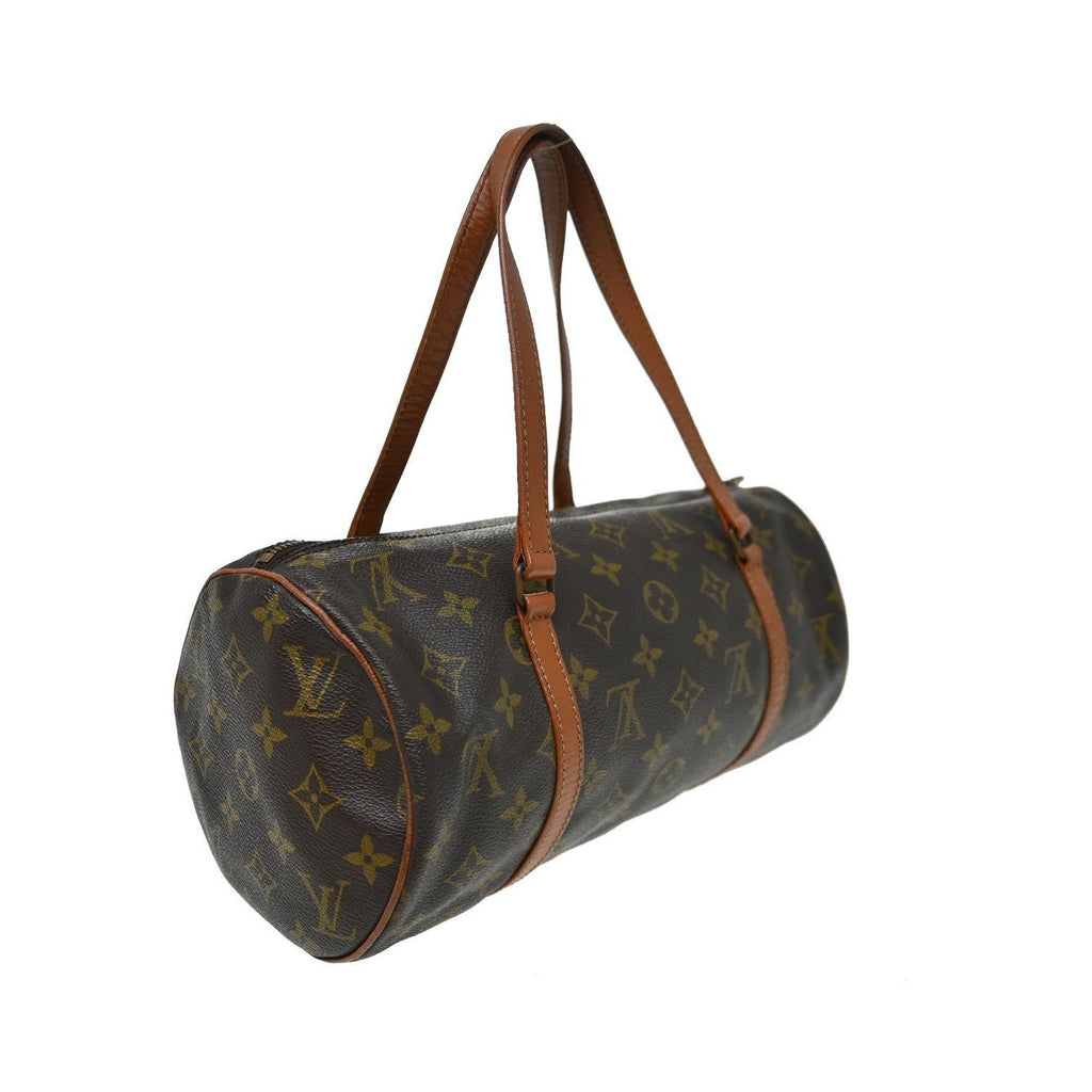 Louis Vuitton - Papillon 30 Canvas Handväska - Brun