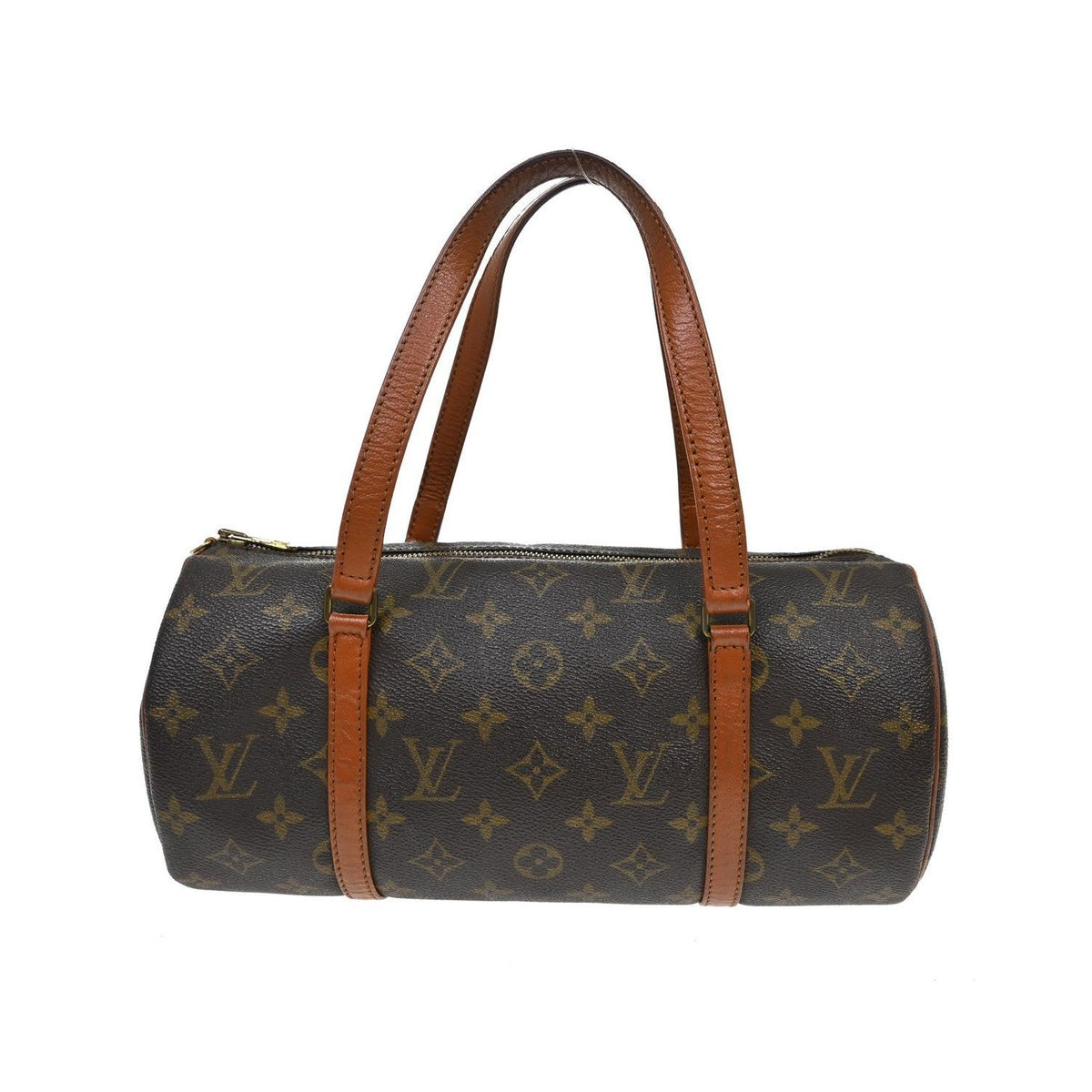 Louis Vuitton - Papillon 30 Canvas Handväska - Brun