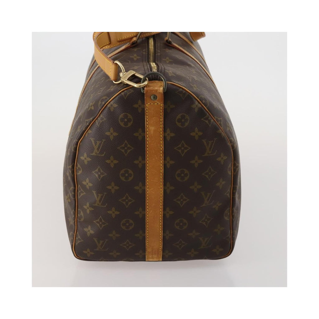 Louis Vuitton - Reseväska Keepall Bandoulière 60 Canvas - Brun