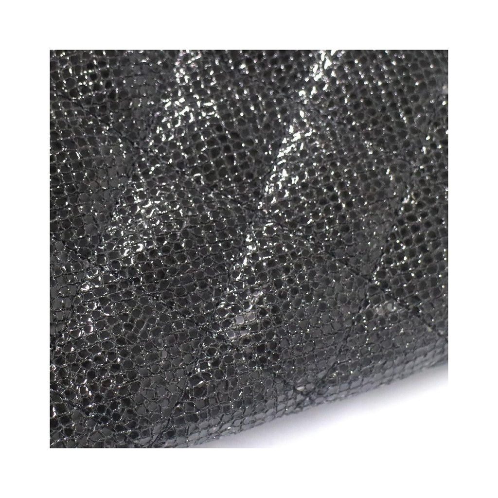 Chanel – Torebka na ramię Chain Flap Small Glitter – Czarna