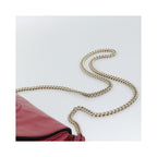Gucci - Axelremsväska Soho Chain Medium Lackläder - Rosa
