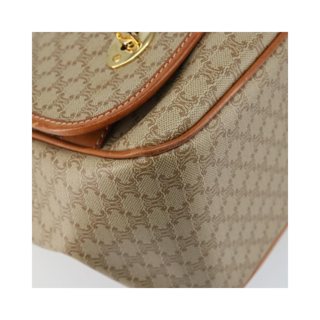 Celine - Borsa a spalla Macadam in tela - Beige