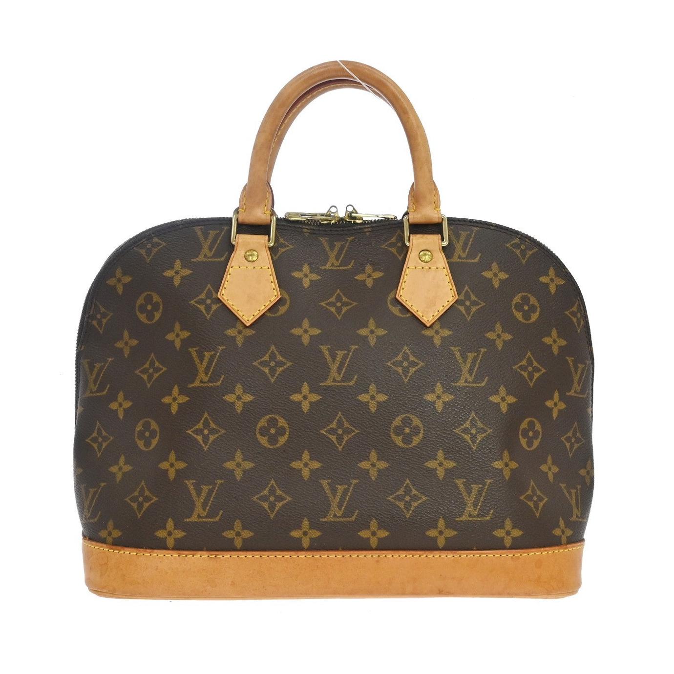 Louis Vuitton Alma Handbag Monogram Canvas PM