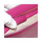 Gucci - Axelremsväska Soho Chain Medium Lackläder - Rosa