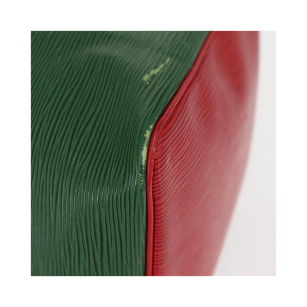 Louis Vuitton - Axelväska Bicolor Petit Noe Handbag Läder - Grön