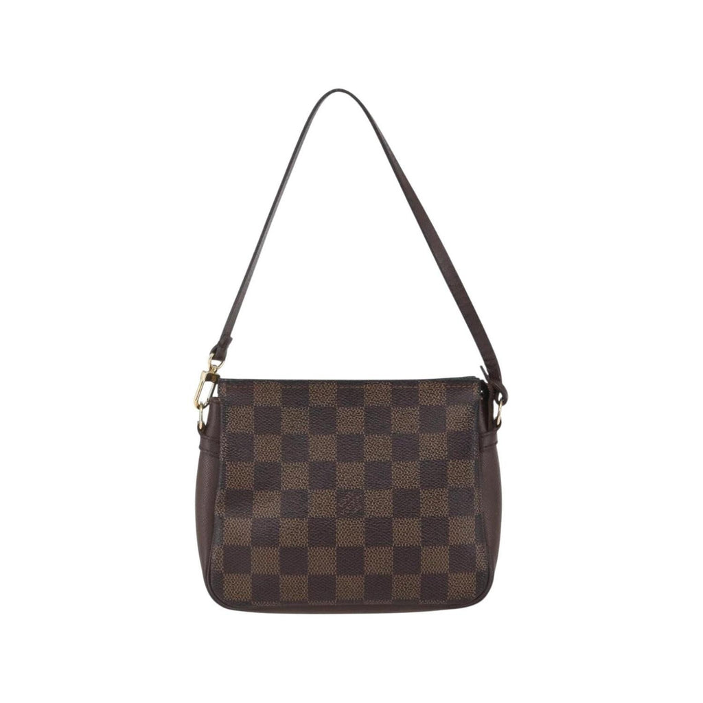Louis Vuitton - Trousse Make Up Small Clutch i Lærred - Brun