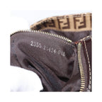 Fendi - Axelväska Mamma Baguette Medium Canvas - Beige
