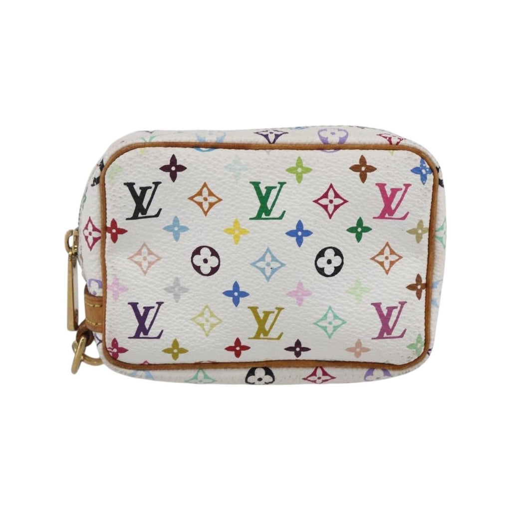 Louis Vuitton – Saszetka Wapity Trousse z płótna – Biała