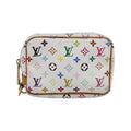 Louis Vuitton – Saszetka Wapity Trousse z płótna – Biała