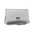 Chanel - Axelremsväska Reissue 2.55 Wallet On Chain Läder - Silver