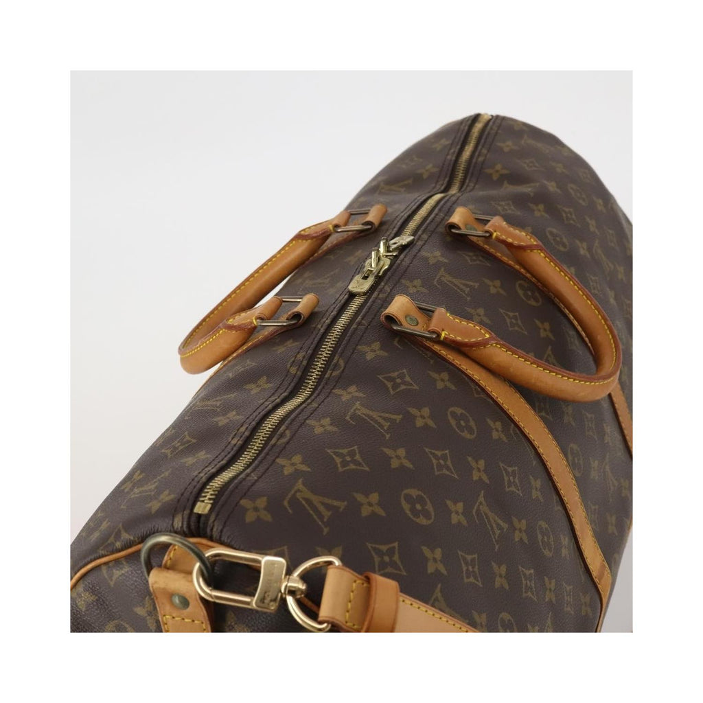 Louis Vuitton - Reseväska Keepall Bandoulière 60 Canvas - Brun