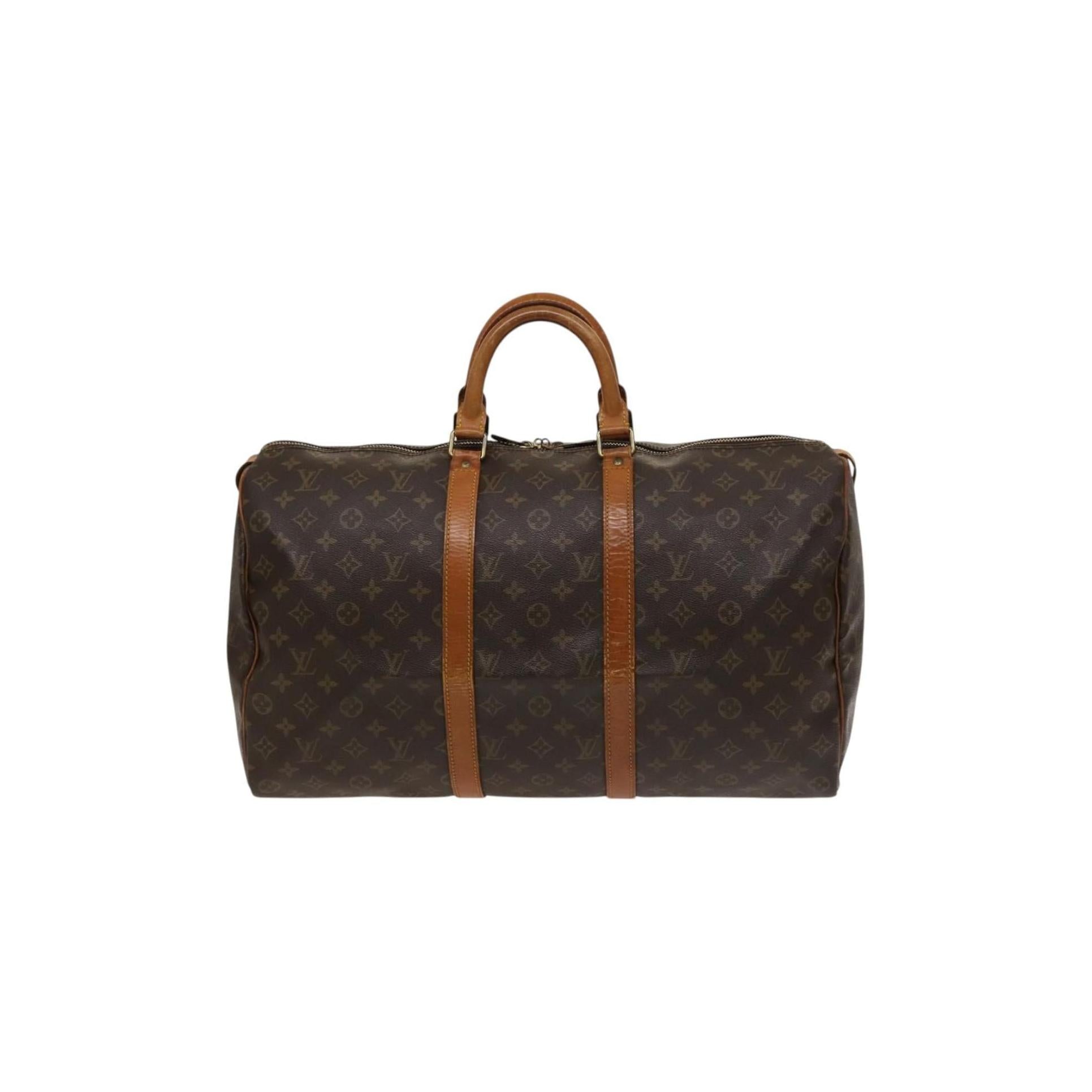 Louis Vuitton Keepall Bag Monogram Canvas 55