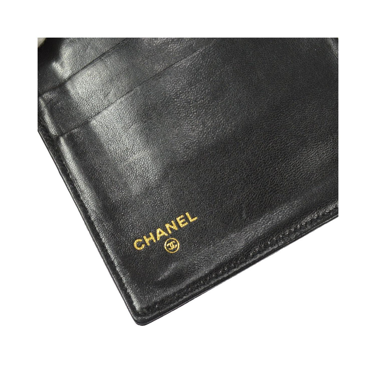Chanel – Portfel Timeless Cc French Long skóra – Czarny