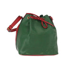 Louis Vuitton - Axelväska Bicolor Petit Noe Handbag Läder - Grön