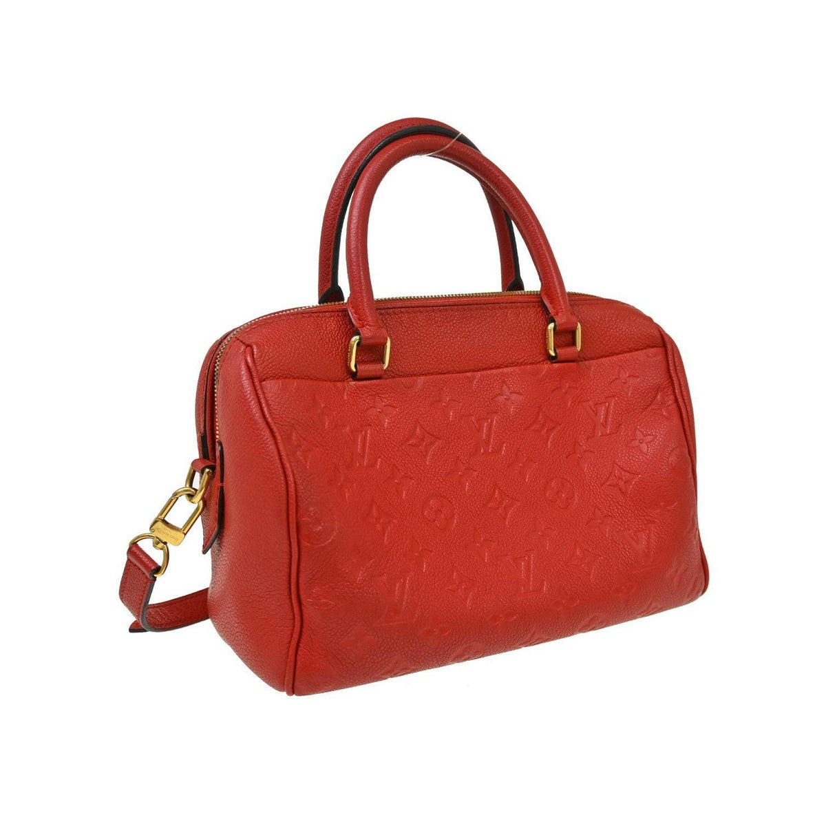 Louis Vuitton – Handväska Speedy Bandouliere Nm 25 Läder – Röd