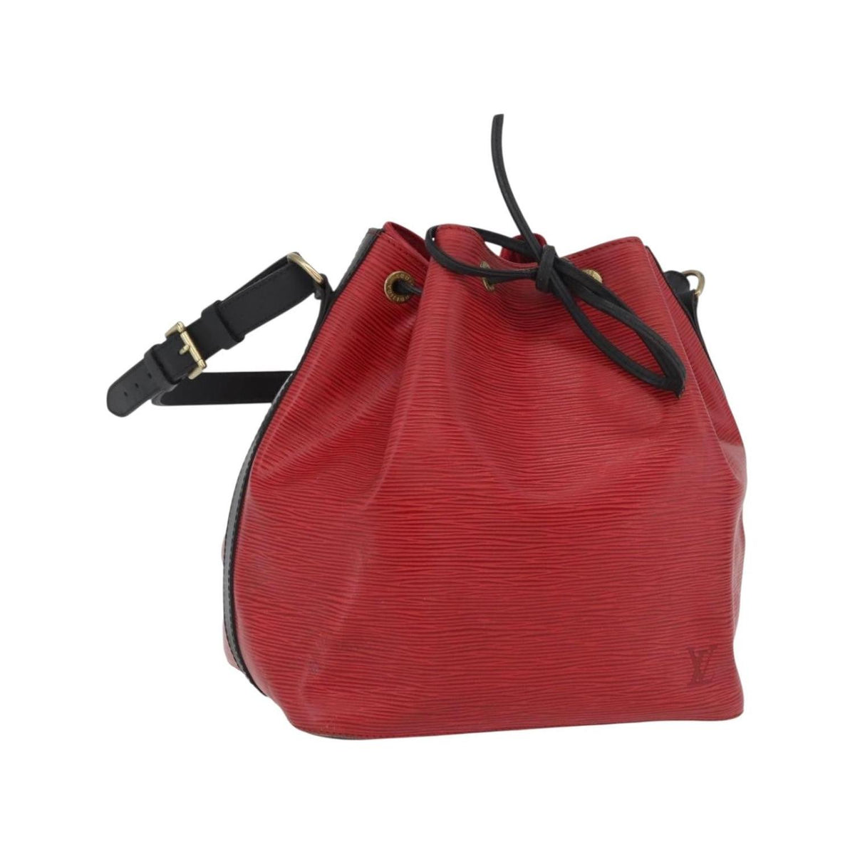 Louis Vuitton - Axelväska Bicolor Petit Noe Handbag Läder - Röd
