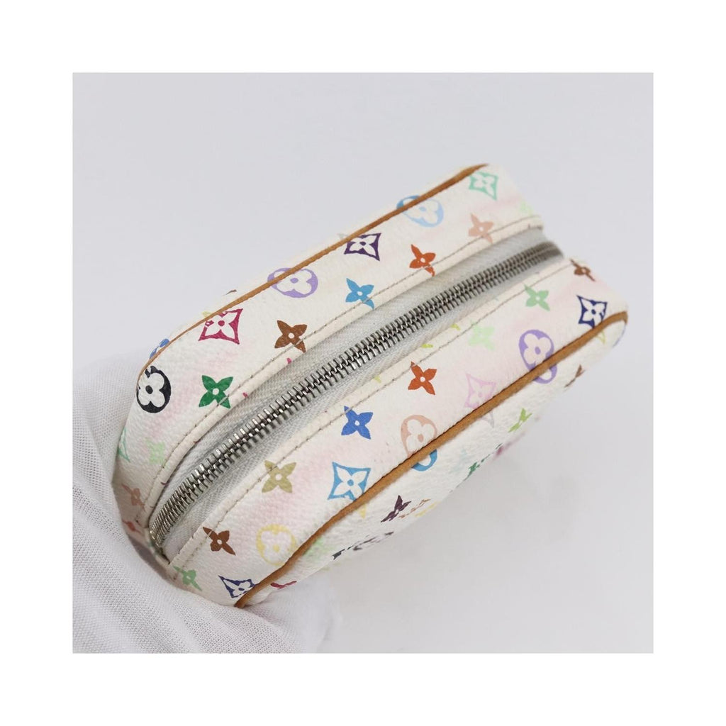 Louis Vuitton – Saszetka Wapity Trousse z płótna – Biała