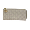 Gucci Interlocking G Zip Around Wallet (Outlet) Leather Long