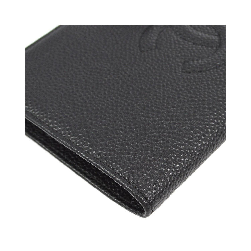 Chanel – Timeless CC French Long Portemonnaie Leder – Schwarz