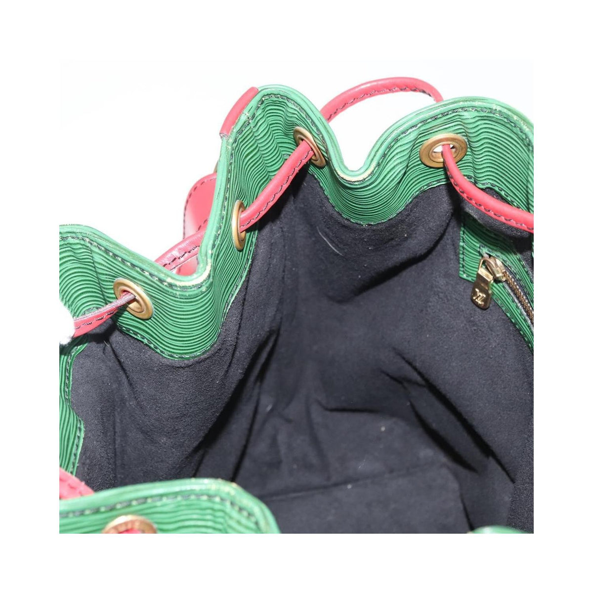 Louis Vuitton - Axelväska Bicolor Petit Noe Handbag Läder - Grön
