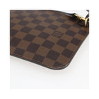 Louis Vuitton - Clutch Neverfull Pochette Mm Lærred - Brun