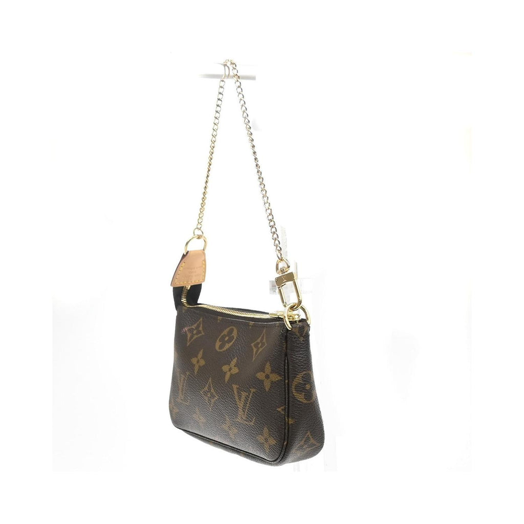 Louis Vuitton - Kuvertväska Mini Pochette Accessoires Mini Läder - Brun