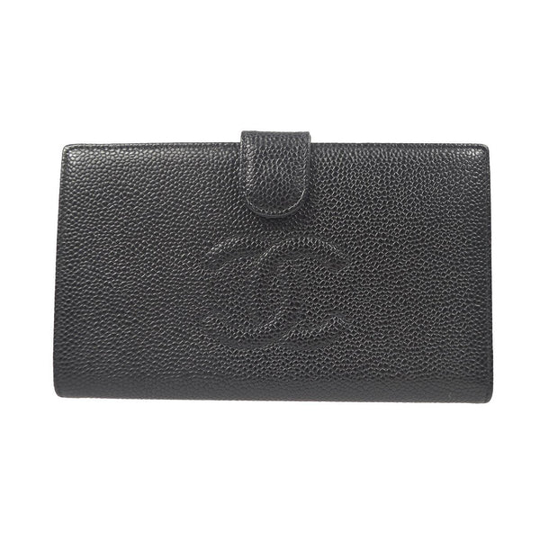 Chanel Timeless CC French Wallet Caviar Long