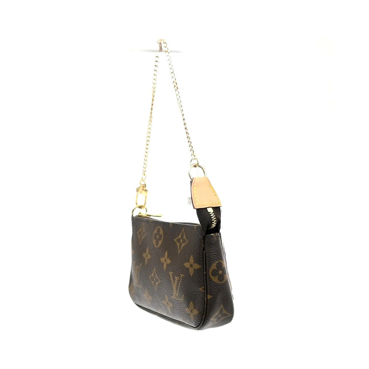 Louis Vuitton - Kuvertväska Mini Pochette Accessoires Mini Läder - Brun