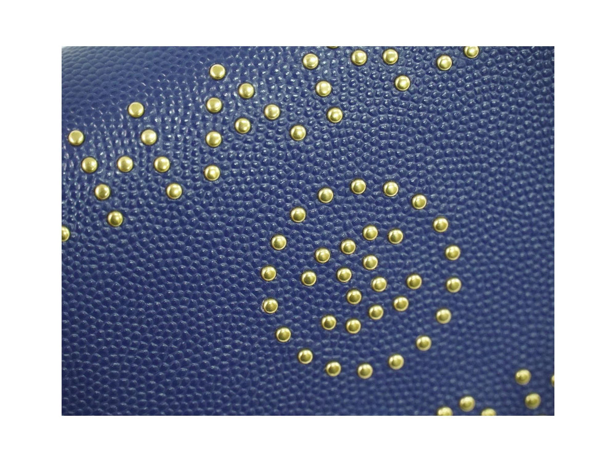 Chanel - Plånbok Deauville Flap Wallet Long Läder - Marinblå