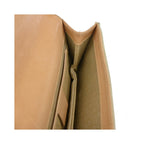 Celine - C Macadam Shoulder Pochette i mocka - Beige