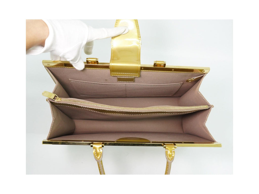 Louis Vuitton - Borsa a mano Déesse GM in pelle - Beige