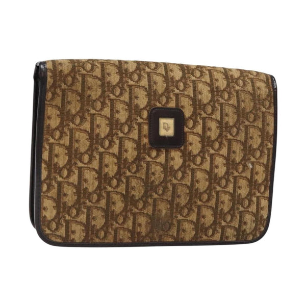 Christian Dior Vintage Trotter Pouch Diorissimo Canvas Product Image
