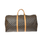Louis Vuitton - Keepall 60 Resväska I Canvas - Brun