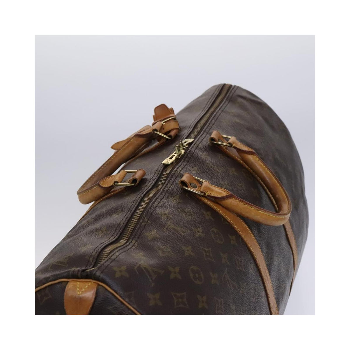Louis Vuitton - Torba podróżna Keepall 55 z płótna - Brązowy