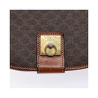 Celine - Axelremsväska Macadam Shoulder Bag Canvas - Brun